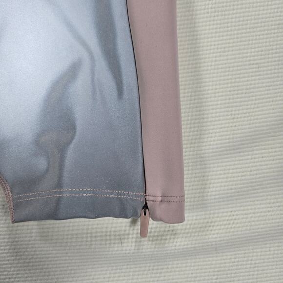 Nike High Rise Epic Lux Tight Fit Running Division Leggings in Pink Size Large - Picture 3 of 9